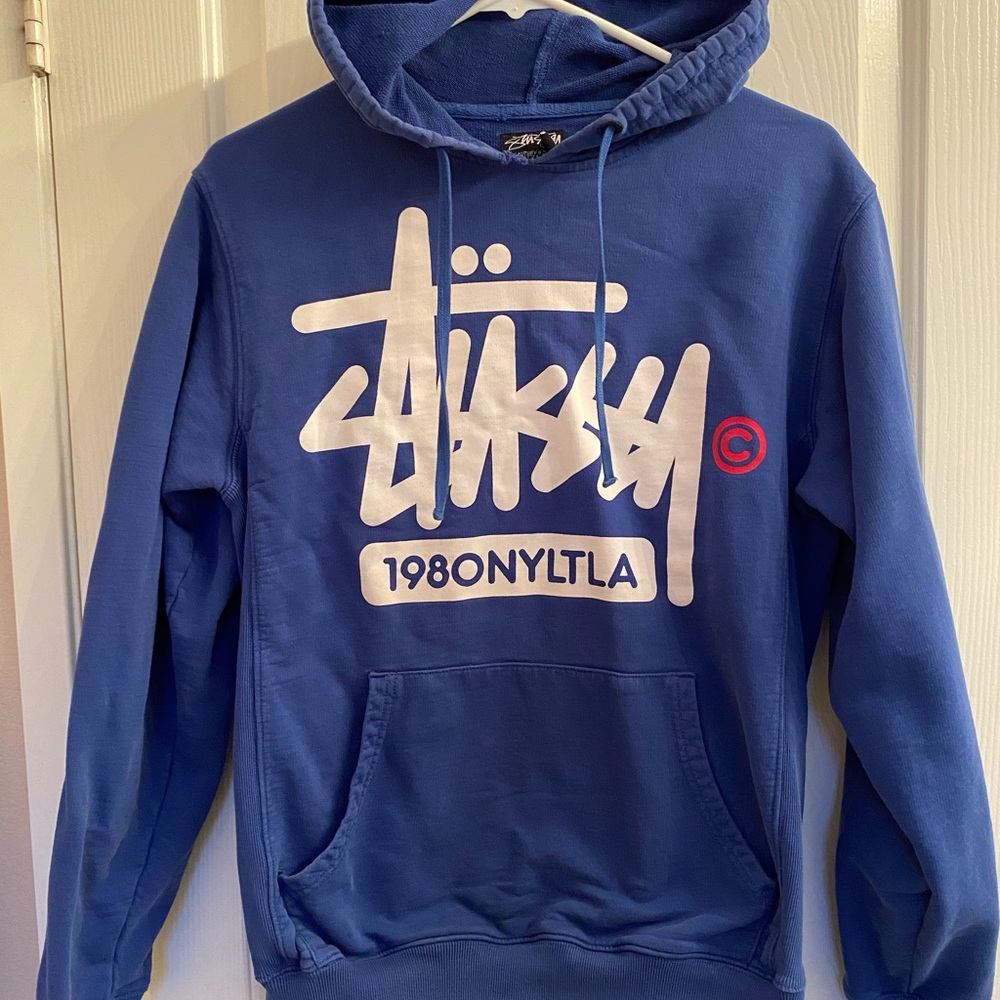 Stussy Blue Hoodie